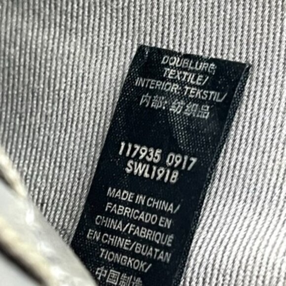 3/$30 FOSSIL DOT PRINT PATTERN WRISTLET WALLET CREAM BLACK HOT PINK PLEATHER - Picture 16 of 16